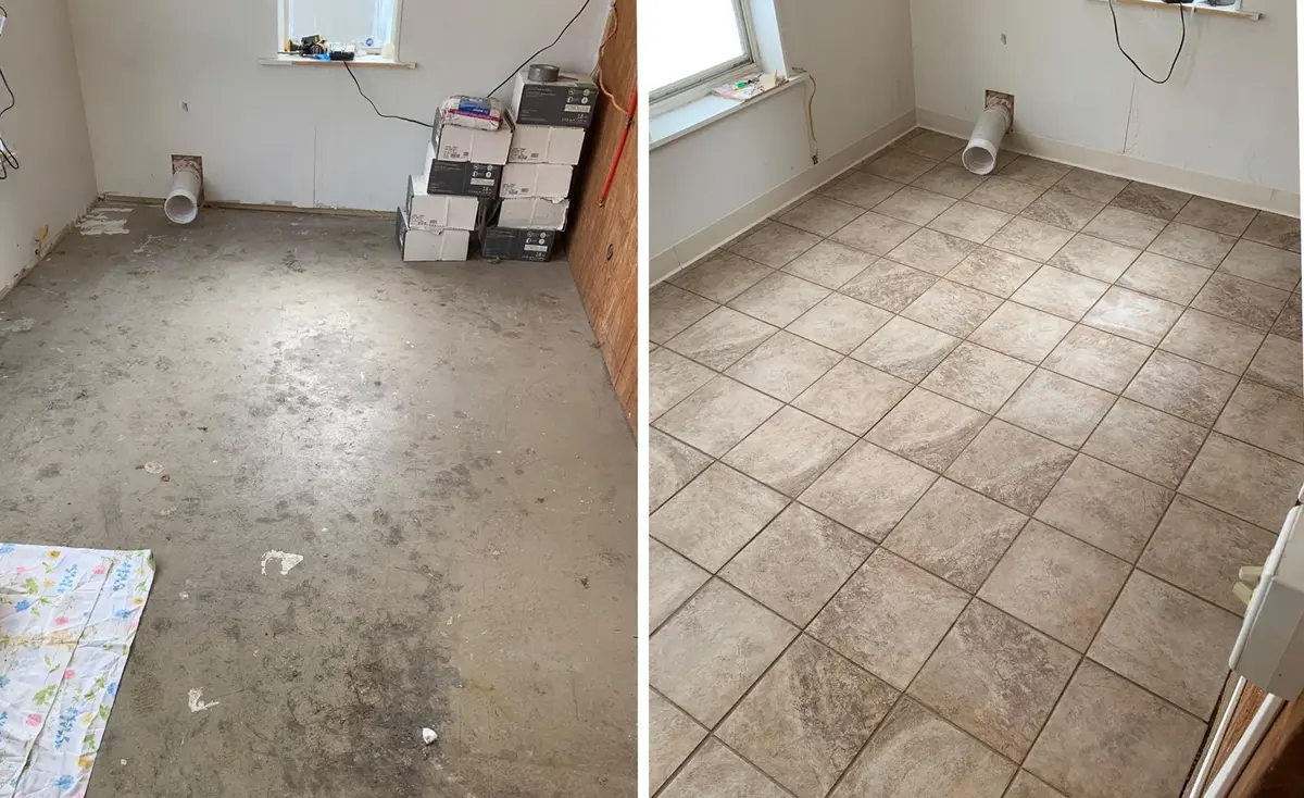 Kitchen tile and grout cleaning in Tralee